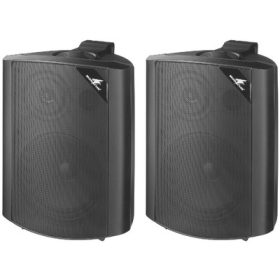 Monacor EUL 60 15W-os fekete fali hangsugárzó pár