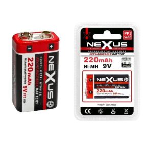 9V-os akkumulátor 220mAh