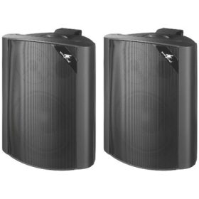 Monacor EUL 80 30W-os fekete fali hangsugárzó pár