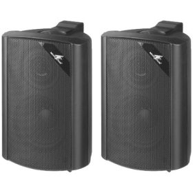 Monacor EUL 30 15W-os fekete fali hangsugárzó pár