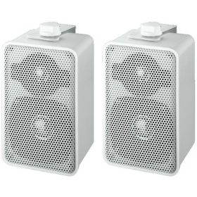 Monacor EUL 42 10W-os fehér fali hangsugárzó pár