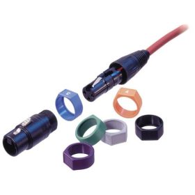 NEUTRIK XLR-hez színes jelölőkarika