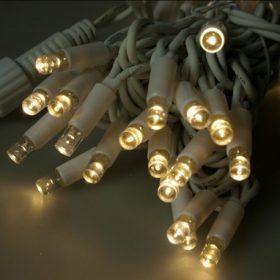 LED fényfüzér 20 m meleg fehér 120 Led IP44