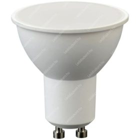 5W Led GU10 spot égő, tejes búra, közép fehér