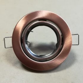 Led beépíthető spot lámpatest fix, arany