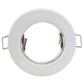 Led beépíthető spot lámpatest fix, fehér