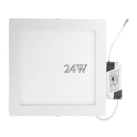   Led panel világítás driverrel, kocka alakú 24W, hideg fehér