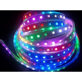   Led szalag  60 led/m,  IP68 vízálló, 5050, RGB medencébe is! 