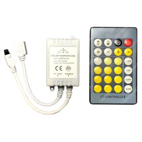 Led szalag vezérlő infrás WW-CW szalaghoz 72W infrás