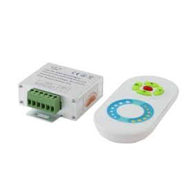   RGB led szalag vezérlő, 216W, rádiós, érintős, egyedi kódos