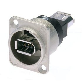 NEUTRIK Firewire csatlakozóaljzat nikkel